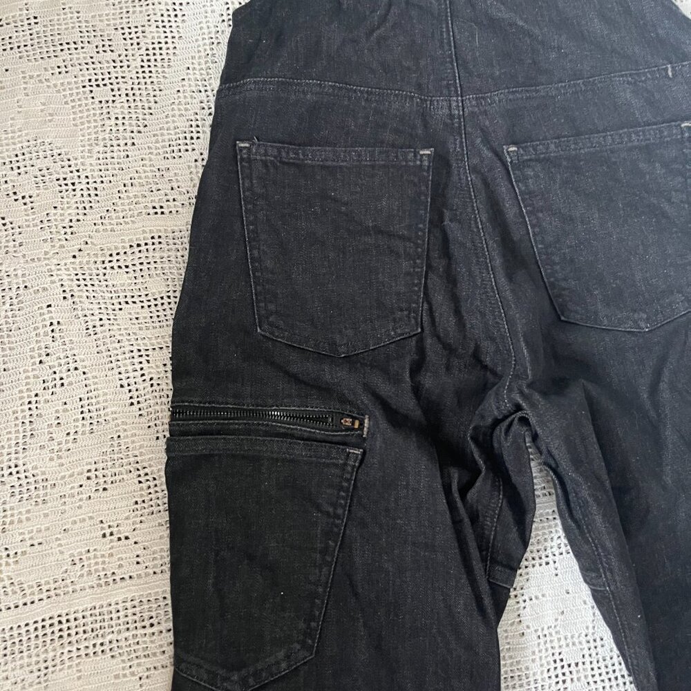 DOVETAIL Workwear Charcoal Denim Overalls - Picture 7 of 10